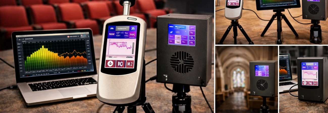 Professional acoustic measurements with Bedrock AM100 and BTB65